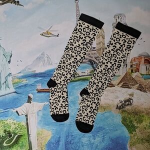 Compression Socks Leopard print large/extra large